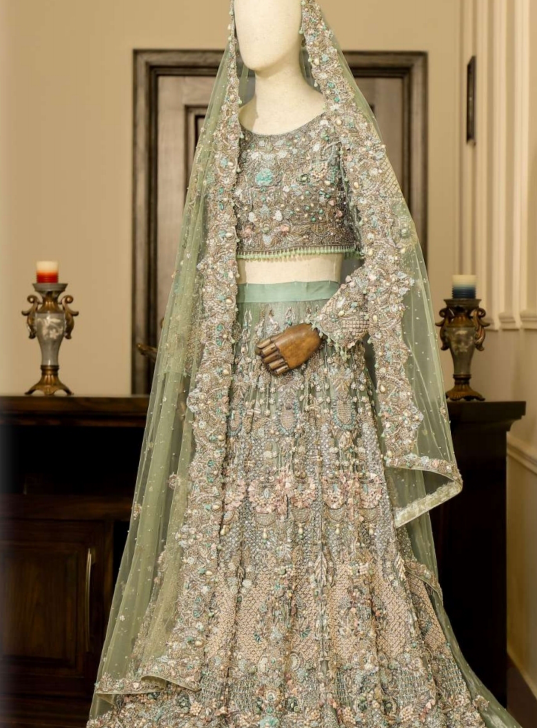 Turquoise hot sale wedding dress